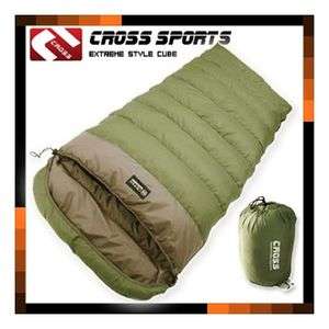 Brand New Cross Giant Sniper Sleeping bag WHITE DOWNBAG 100%  