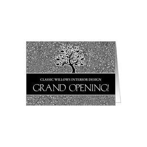  Grand Opening Custom Business Announcement Classic Black 