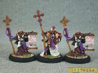 30mm Warmachine WDS painted Choir of Menoth t24  