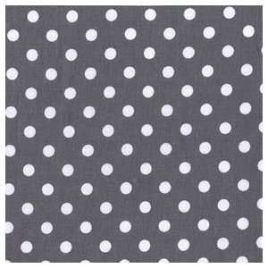  Dumb Dot Charcoal White Fabric One Yard (0.9m) CX2490 Charcoal 