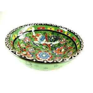    Hand Painted Turkish Ceramic Bowl (medium) 6