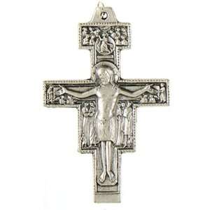  Small Crucifix   San Damiano Cross   Pendant   2in. Height 