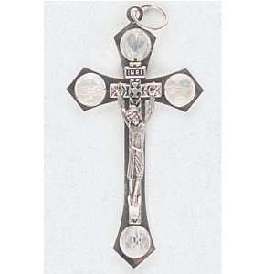  Small Crucifix   Pendant   2 and 1/2in. Height   IMPORTED 