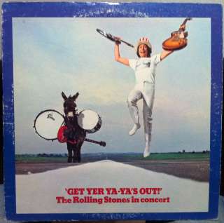 ROLLING STONES get yer ya yas out LP VG+ NPS 5 Vinyl 1970 1st Press 