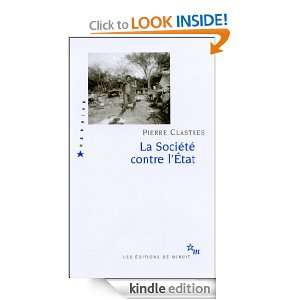   Reprise) (French Edition) Pierre Clastres  Kindle Store