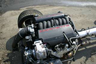 00 Corvette C5 Rolling Chassis w/ LS1 Engine SIX SPEED  