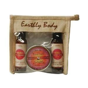Bundle Earthly Body Skinny Dip Gift Bag 3Pc and Aloe Cadabra Organic 