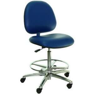    Vinyl Conductive And Cleanroom Drafting Chair