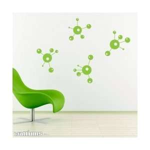  Sci Fi Molecule Abstract Wall Decal