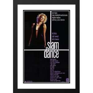 Slamdance 20x26 Framed and Double Matted Movie Poster   Style A   1987