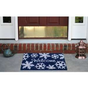  Holiday Snowflakes Doormat Patio, Lawn & Garden