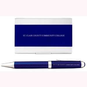  St. Clair Skippers Pen And Cardholder Gift Set Sports 