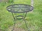 Wrought Iron Childrens Furniture Patio Side Table