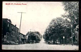 FREDONIA, PA. MERCER COUNTY, PA.   1918 Main St.  