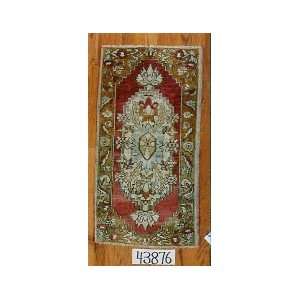  1x3 Hand Knotted Sivas Turkey Rug   18x33