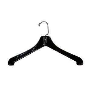  Coat Hangers With Regular Hooks   Mens   17W   Black 