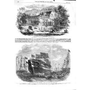   1860 REINHARDSBRUNN DUKE SAXE COBURG GOTHA SHIP ANSON