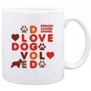  New  English Cocker Spaniel / Love Dog   Mug Dog
