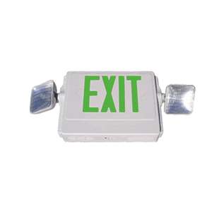  exit sign emergency lights all direction swing able lights remote 
