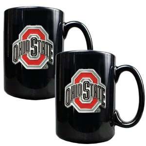    Ohio State Buckeyes NCAA 2pc Coffee Mug Set 