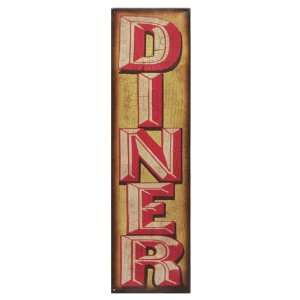  Ohio Wholesale 30 in x 8.25 Antique Diner Sign