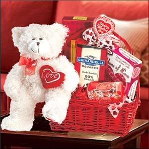 Happy Valentines Day Gift Basket Gift Grocery & Gourmet Food