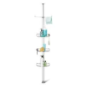  simplehuman Vertical Tension Shower Caddy   Frontgate 