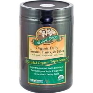 Purity Products Organic Triple Greens, 300 Gram