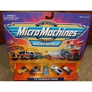  Micro Machines Muscle Cars #3 Collection Toys & Games