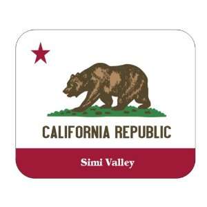  US State Flag   Simi Valley, California (CA) Mouse Pad 