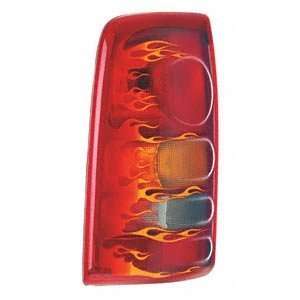 GT Styling 972566 Flames Pro Beam Headlight Cover