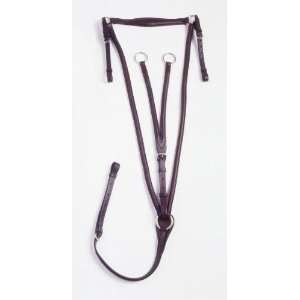 Silver Fox Raised Running Breastplate Martingale Sports 