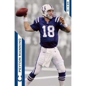    Peyton Manning Indianapolis Colts Poster 3838