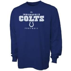  Indianapolis Colts Royal Blue Critical Victory Long Sleeve 