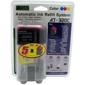  AcuJet Colors Refill Station for Lexmark 80   12A1980 