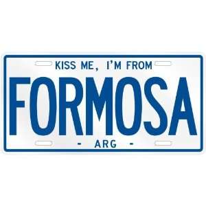   AM FROM FORMOSA  ARGENTINA LICENSE PLATE SIGN CITY