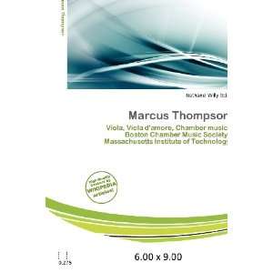  Marcus Thompson (9786200661623) Nethanel Willy Books