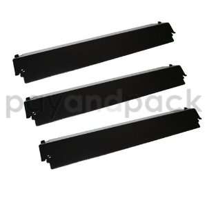  93321 (3 pack) BBQ Gas Grill Heat Plate Porcelain Steel 
