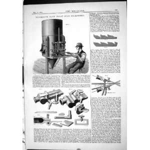  Engineering 1883 Tilghman Sand Blast File Sharpener 