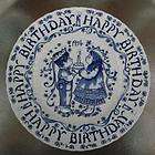Happy Birthday Collector Plate 1974 Crownford Sherman