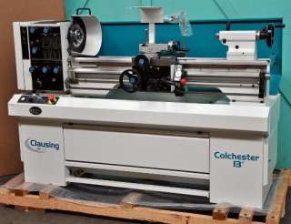 CLAUSING COLCHESTER 13 x 40 GEARED HEAD LATHE ~ NEW  