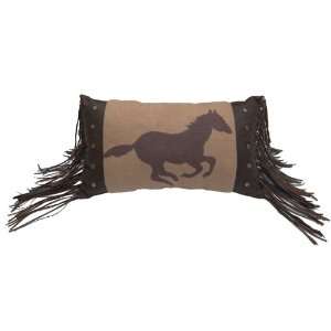  Running Horse Fleece Pillow