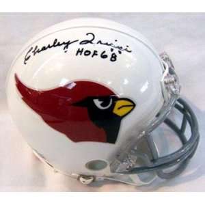  Charley Trippi Chicago Cardinals AutographedMini Helmet 