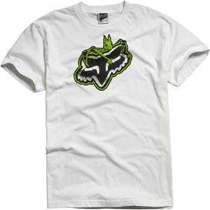  Fox Racing Vamplifier T Shirt   2X Large/White Automotive