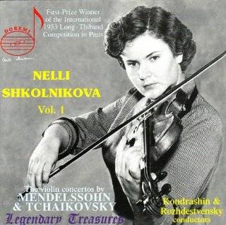 Russian violinist Nelli Shkolnikova, who defected to the west during 