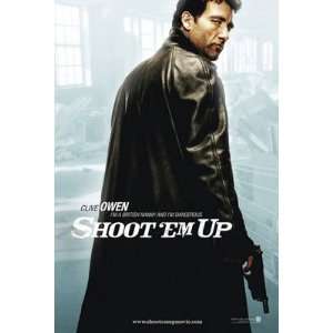  SHOOT EM UP ORIGINAL MOVIE POSTER