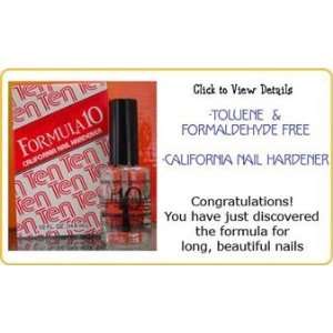 FORMULA 10 California Nail Hardener .5oz Beauty