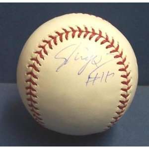  Shingo Takatsu Autographed Baseball