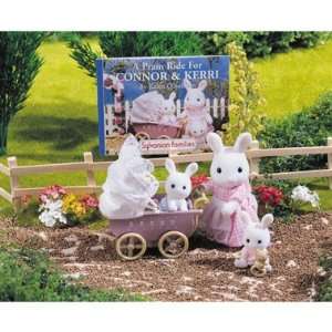  Sylvanian Connor and Kerris Pram Ride Toys & Games