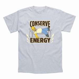    SPK Wear   Simpsons T Shirt Conserve Energy (M)